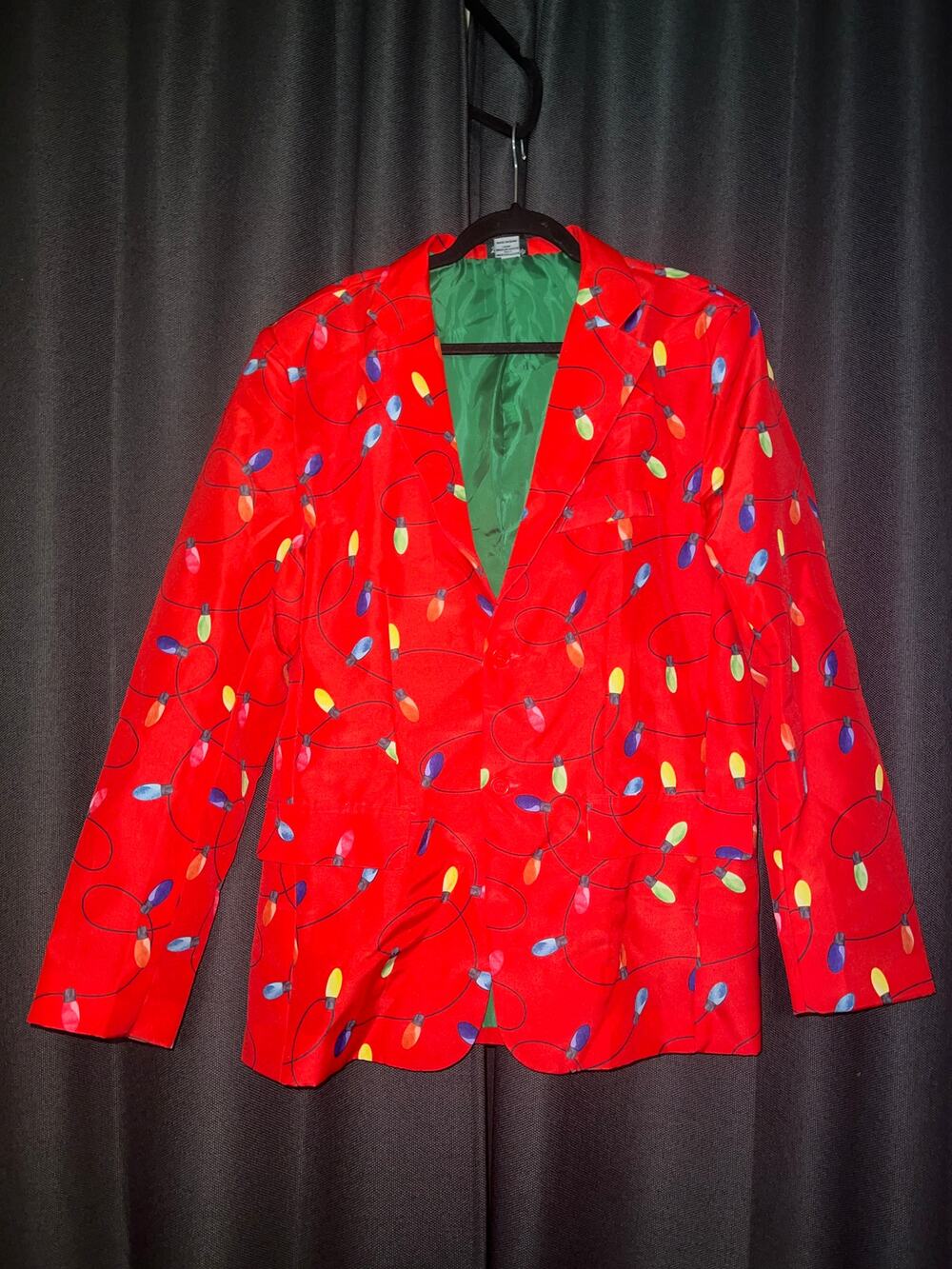 Ugly Christmas Sweater Xmas Size Medium Blazer